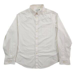 Goodfellow & Co Shirt Long Sleeve Men's XL White Performance Button Down EUC